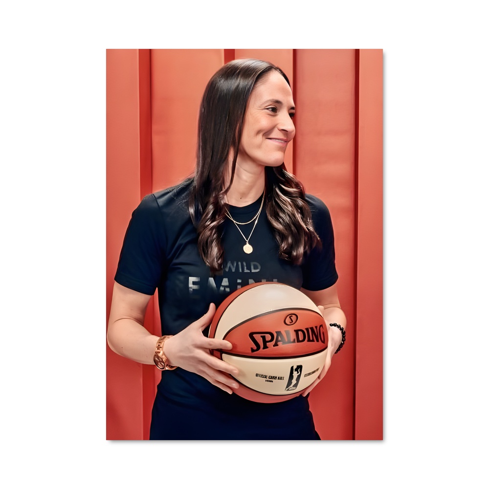 Poster Sue Bird: L'Esprit du Jeu – affiche Basketball